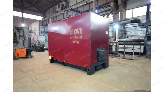 Котел водогрейный 0.7 МВт с топкой ОУР